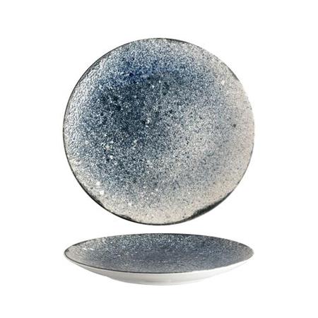Tallerken coupe mørkeblå 263 mm Rustic 