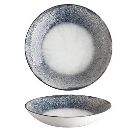 Tallerken coupe dyb mørkeblå 250 mm Rustic 