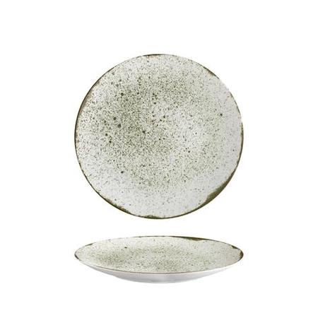 Tallerken coupe mørkegrøn 203 mm Rustic 