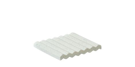 Fad Wave B100 x D140 mm hvid terazzo Wave trays 