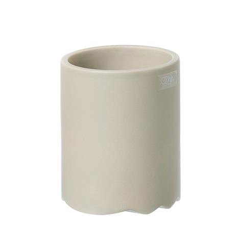 Skål lys brun D80 x H100 mm Wave trays 