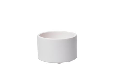 Skål hvid D75 x H50 mm Wave trays 