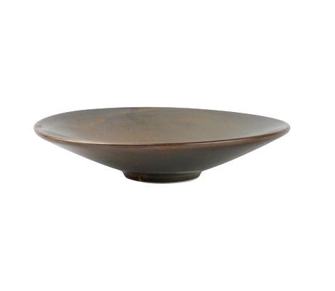 Skål m/fod brun 175 mm Escura 