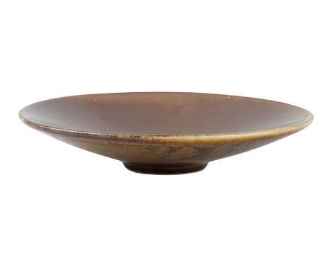Skål m/fod brun 225 mm Escura 