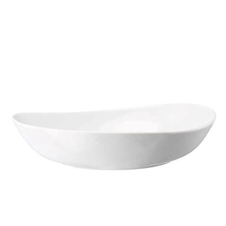 Tallerken organisk dyb hvid 220 mm Rosenthal Junto 