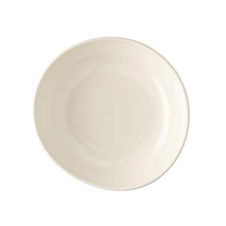 Tallerken organisk dyb hvid 220 mm Rosenthal Junto Alabaster 