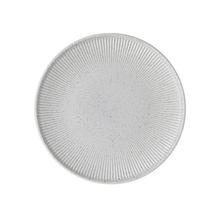 Tallerken flad grå 226 mm Clay 