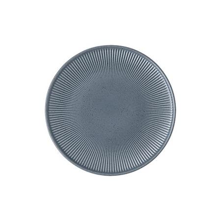 Tallerken flad gråblå 226 mm Clay 