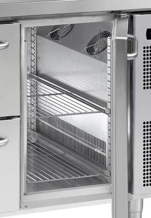 Bæreskinnesæt GASTRO KB 1407-2207 Gram L557 mm 