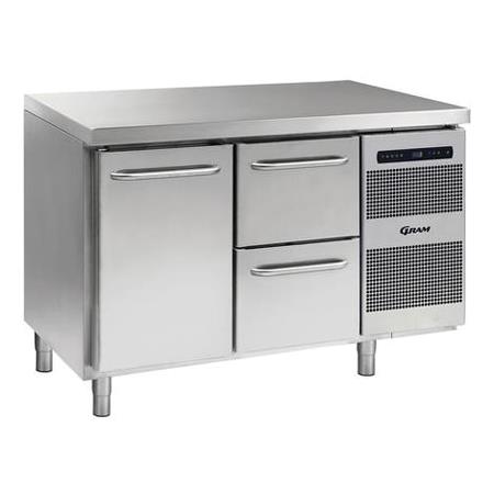 Kølebord Gastro K 1407 CSG A DL/2D L2 Gram 