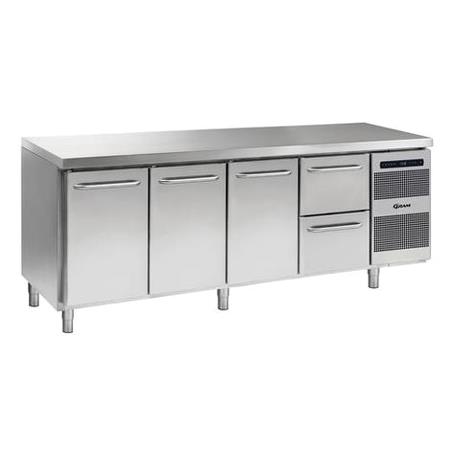 Kølebord Gastro K 2207 CSG A DL/DL/DL/2D L2 Gram 