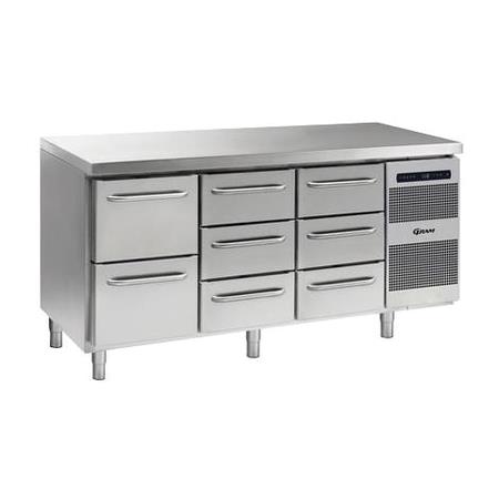 Kølebord Gastro K 1807 CSG A 2D/3D/3D L2 Gram 