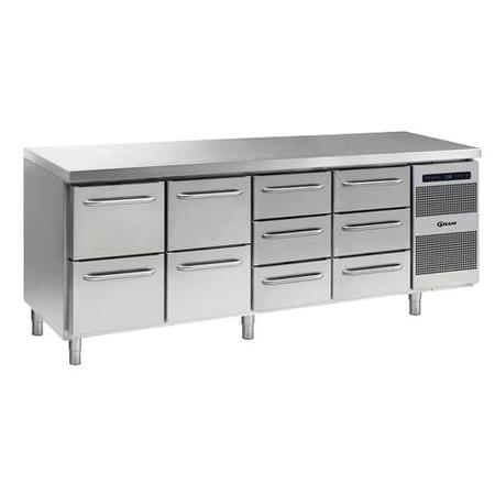 Kølebord Gastro K 2207 CSG A 2D/2D/3D/3D Gram 