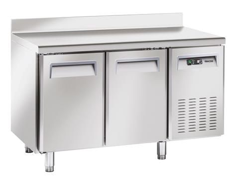 Kølebord BCC2 med 2 låger m/bagkant Vibocold 