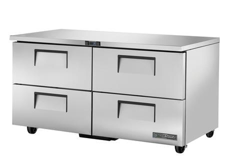 Kølebord TUC-60D-4-HC 2D/2D True 