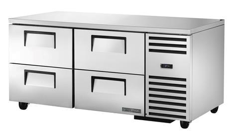 Kølebord TUC-67D-4-HC 2D/2D True 
