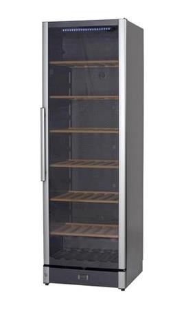 Vinkøleskab W 185 Sort, Multizone Vibocold 