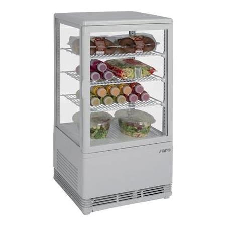 Kølevitrine SC70 hvid Saro 
