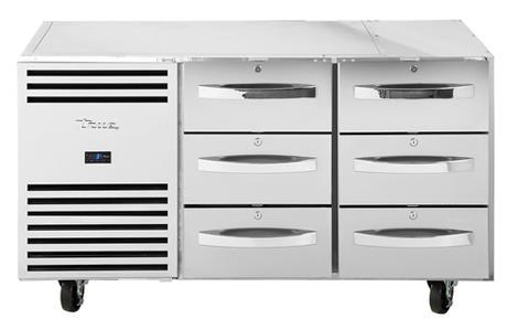 Kølebord TCR1/2 CL BI 3D 3D True 