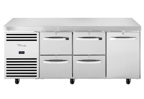 Kølebord TCR1/3CL-SS-2D-2D-DR True 