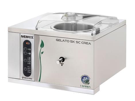 Ismaskine Gelato 5K crea SC I-green 7L Nemox 