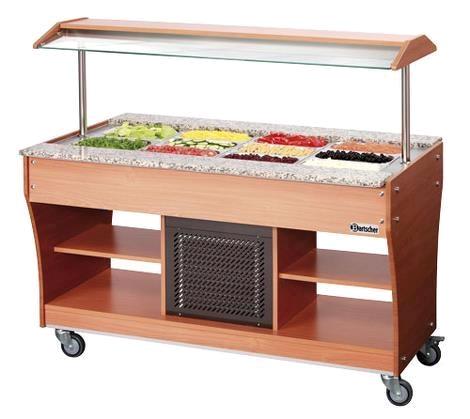 Salatbar 4 x 1/1 GN Bartscher 