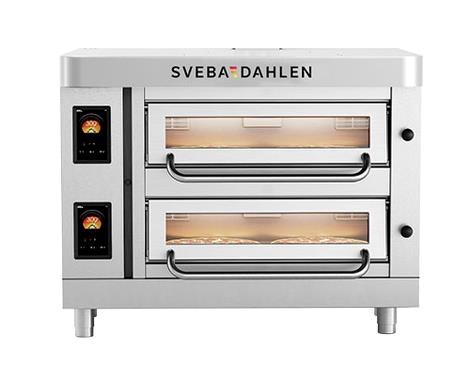 Pizzaovn P202 - 2 dæk Sveba Dahlen 