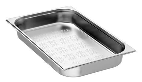 Kantine stål 1/1 GN H65 9L perforeret Bartscher 