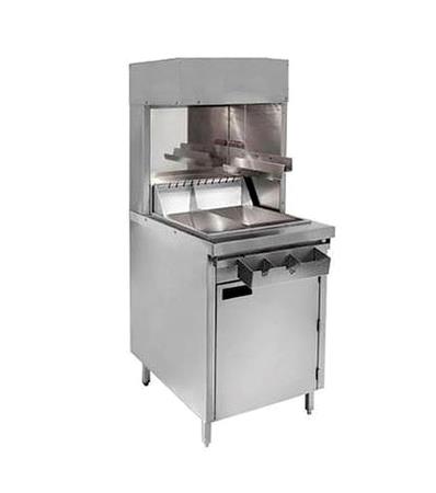 Pommes frites varmer 600mm væg venstre Follett 