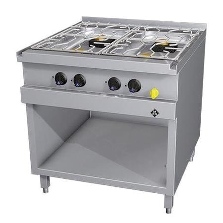 Kogebord Optima 850 m/4 blus gas MKN 