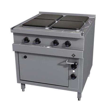 Komfur Optima 850 m/4 plader el og elovn MKN 