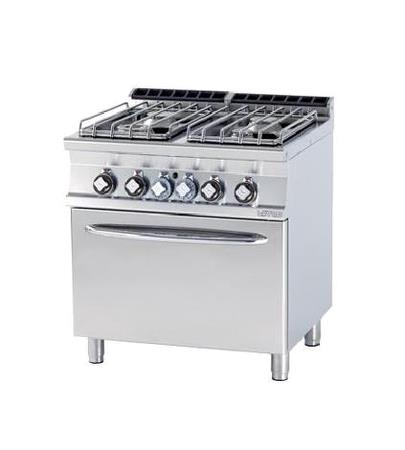 Komfur CF4-78GPE 4 blus gas/el-ovn Lotus 