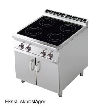 Kogebord PCC-98ET 4 zoner keramisk Lotus 