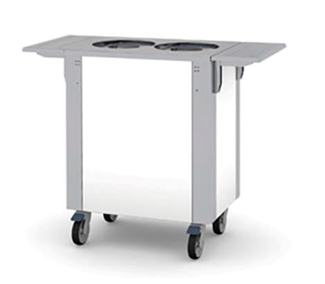 Tallerkendispenser dobb. f 20-26 tall. u/varme 
