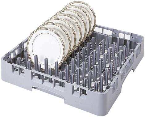 Tallerkenkurv 500x500 mm grå Cambro 