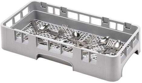 Bestikkurv ½ 500x250 mm grå Cambro 