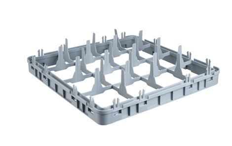 Forhøjningsramme 16 rum bund Cambro 
