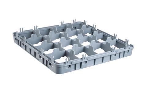Forhøjningsramme 16 rum top ekstra høj inner Cambro 