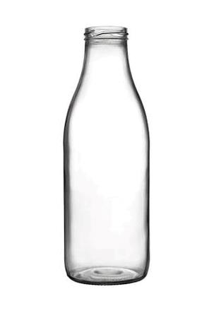 Glasflaske 1 ltr H240 mm diam 85 mm 