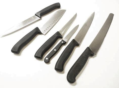 Slibning køkkenknive 11-50 stk Nettopris