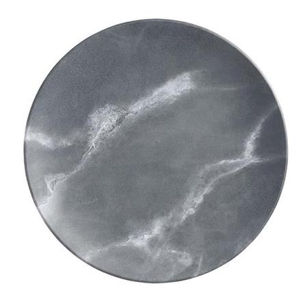 Tallerken marmor grå 230 mm Melamin
