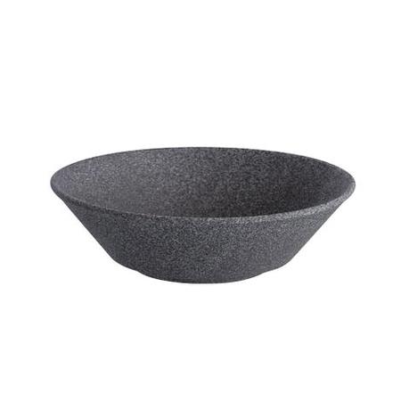 Skål mørk grå 200 mm Granit