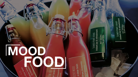 Mood Food trend med patentflaske